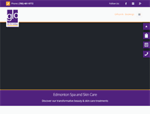 Tablet Screenshot of gloskinmedspa.com